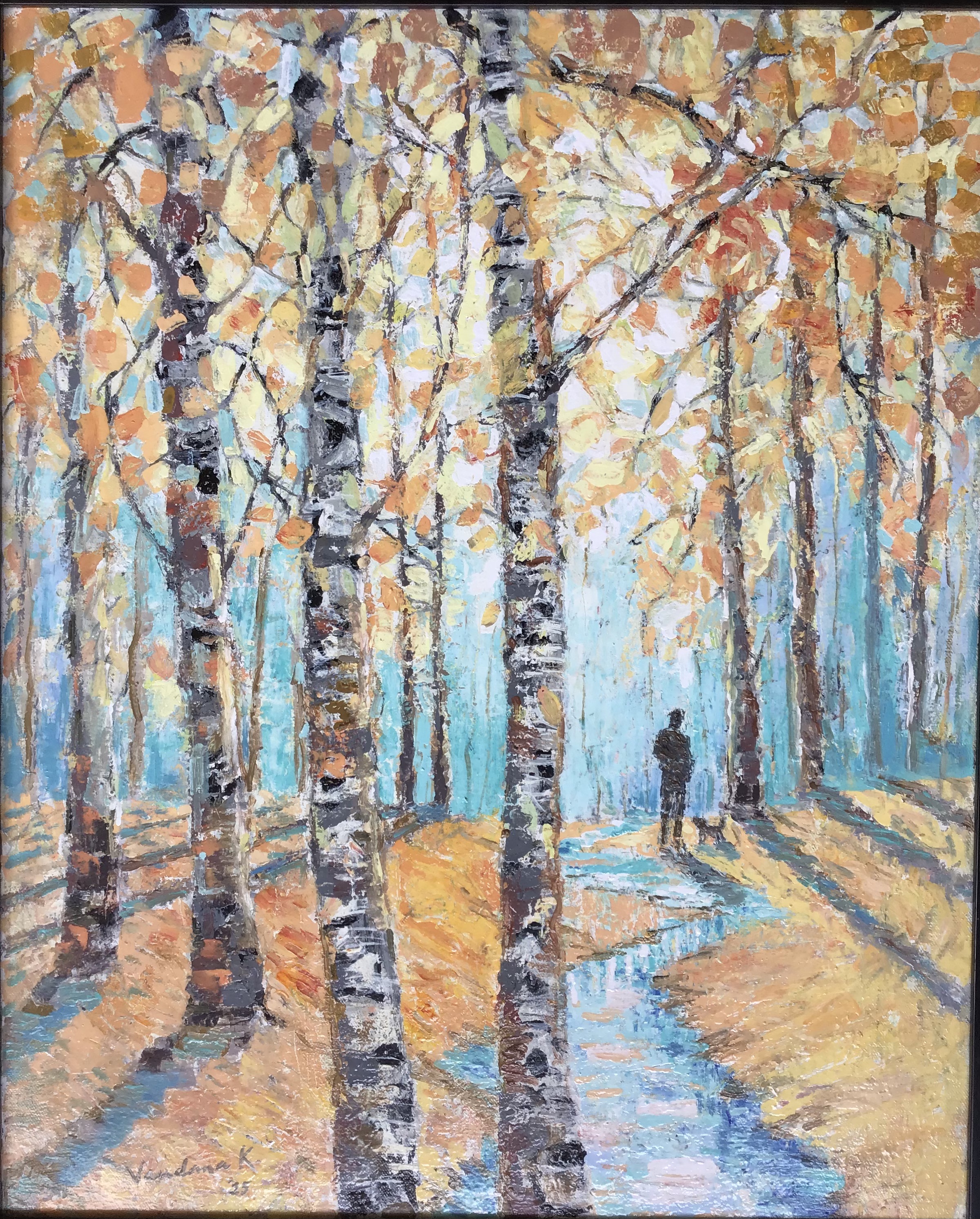 Walk through forest
